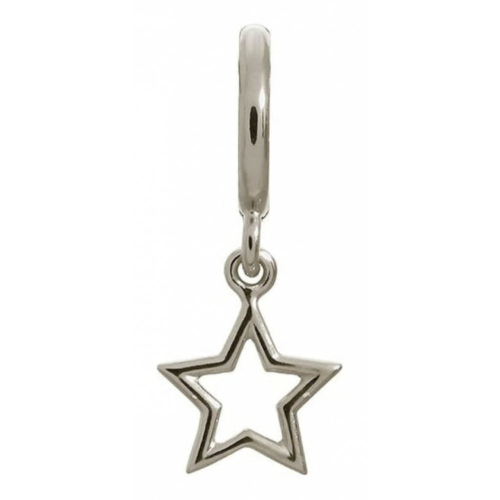 Sterling Silver Hanging Star Charm