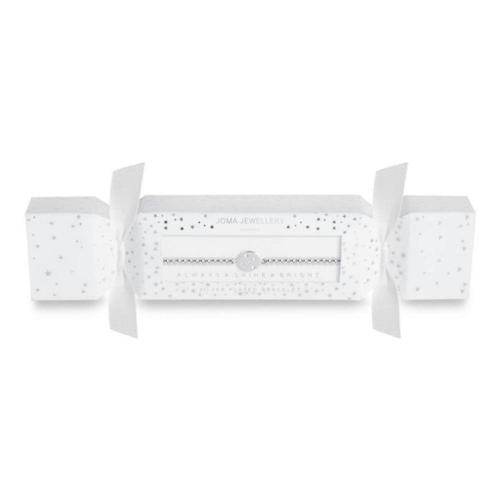 Sparkle Shimmer Shine Crackers - Disc Charm- Bracelet- 17.5cm