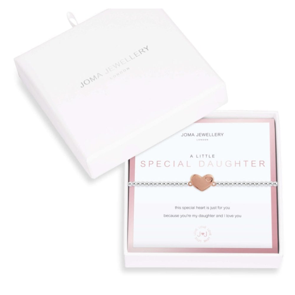 Beautifully Boxed A Littles| Special Daughter | Bracelet |17.5cm Stretch