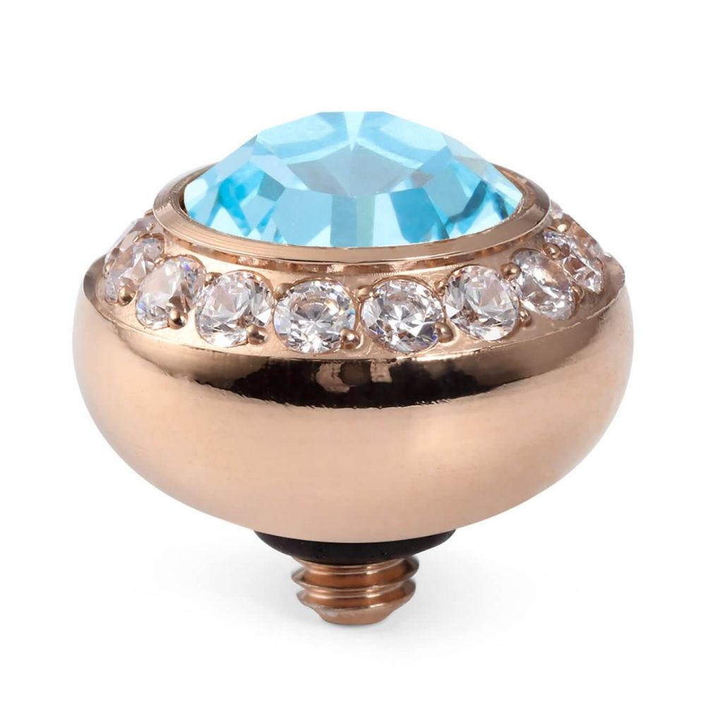 Tondo Deluxe (Rg/P) 10mm Aqua Bohemica Top