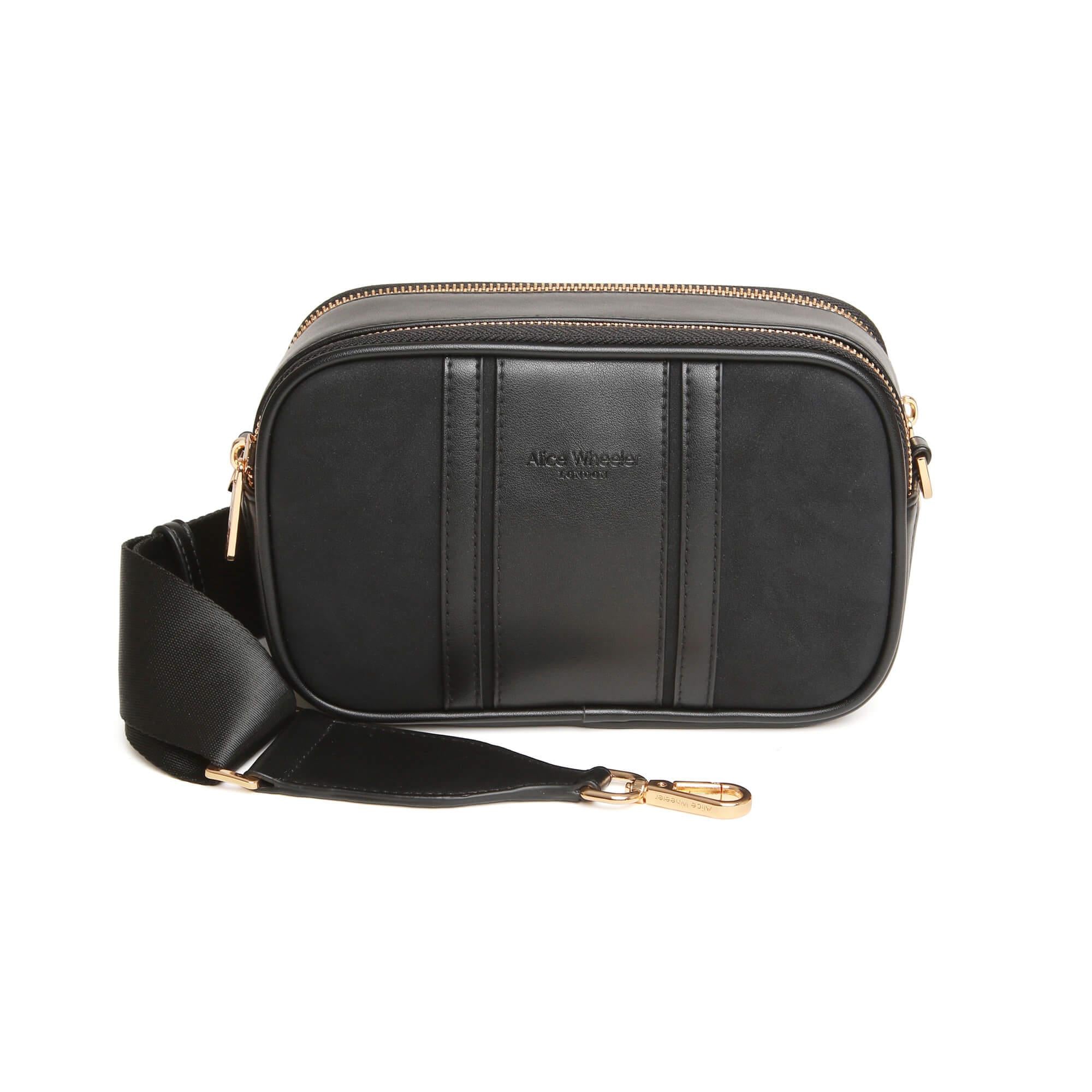 Madrid Cross Body Bag In Black