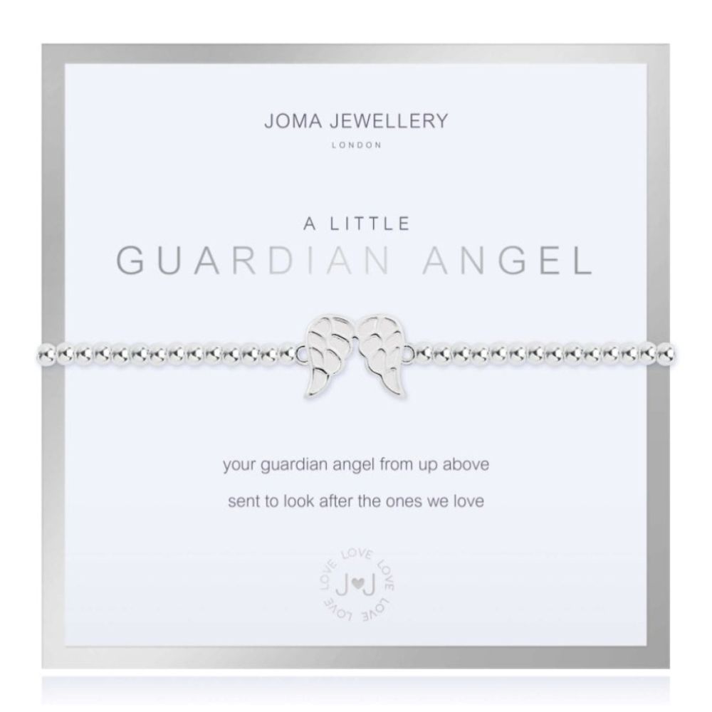 Beautifully Boxed A Littles | Guardian Angel | Bracelet |17.5cm Stretch