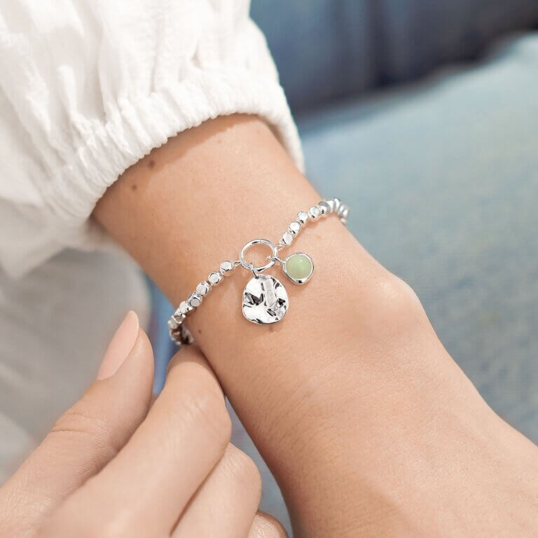 Spirit Stones | Amazonite | Silver | Bracelet | 17.5cm Stretch