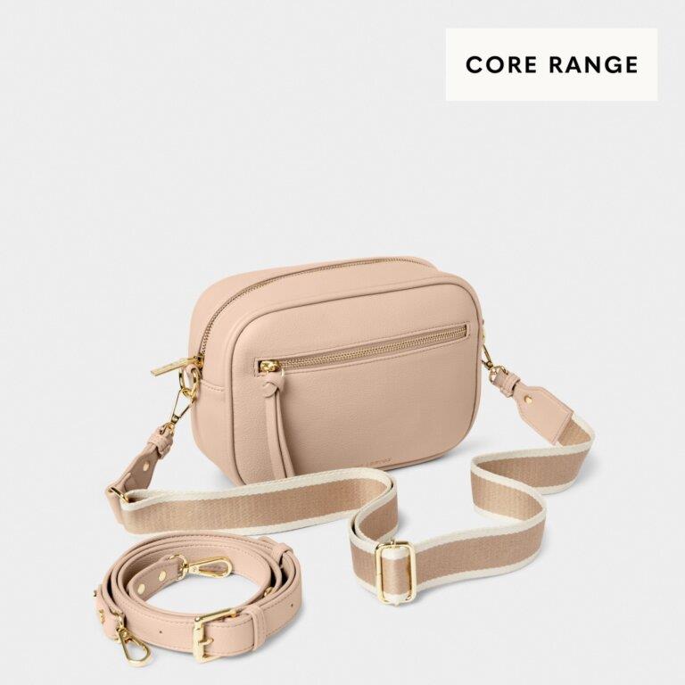 Hallie Crossbody Bag - Nude Pink