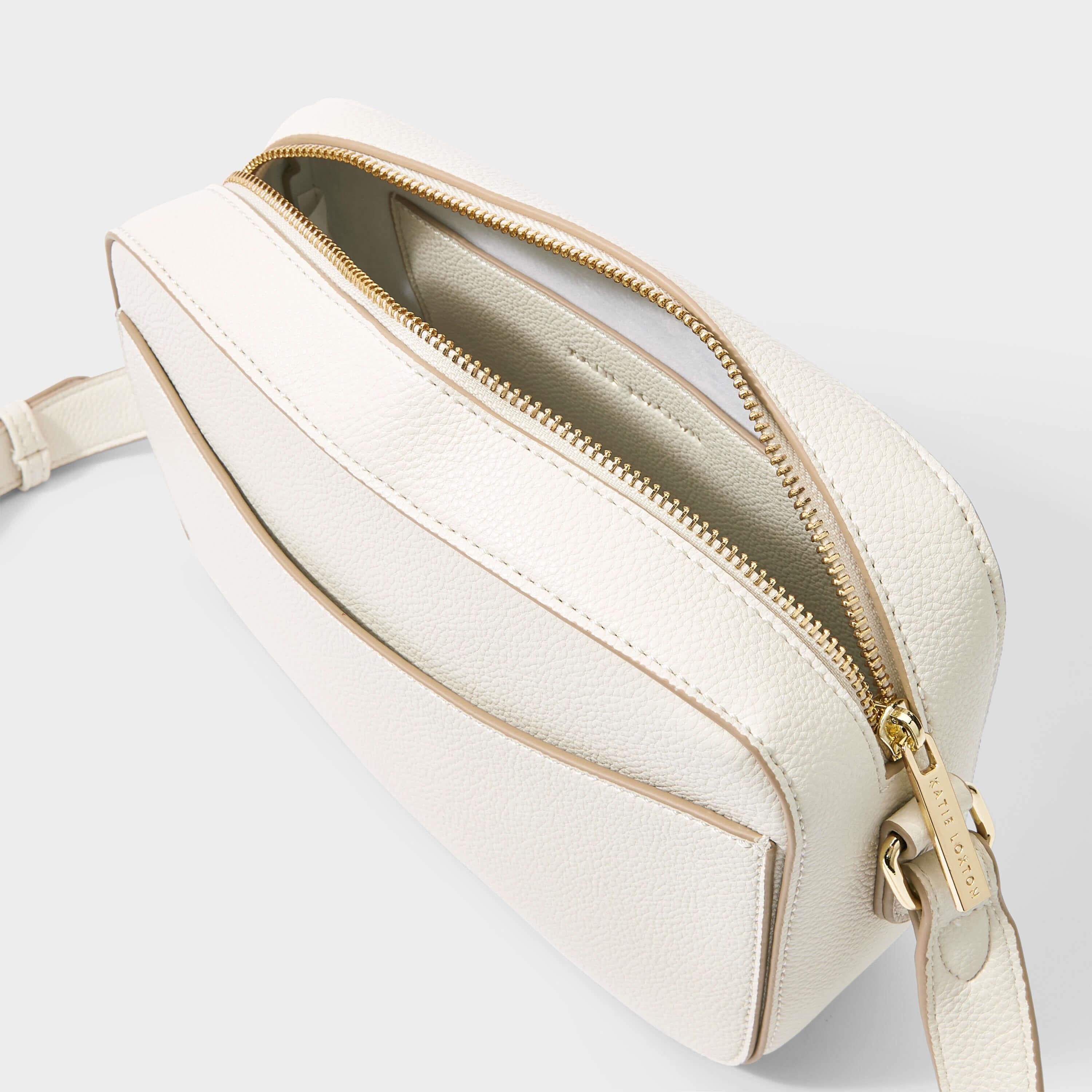 Cara Crossbody Bag | Off White | 16 X 23 X 7.5cm