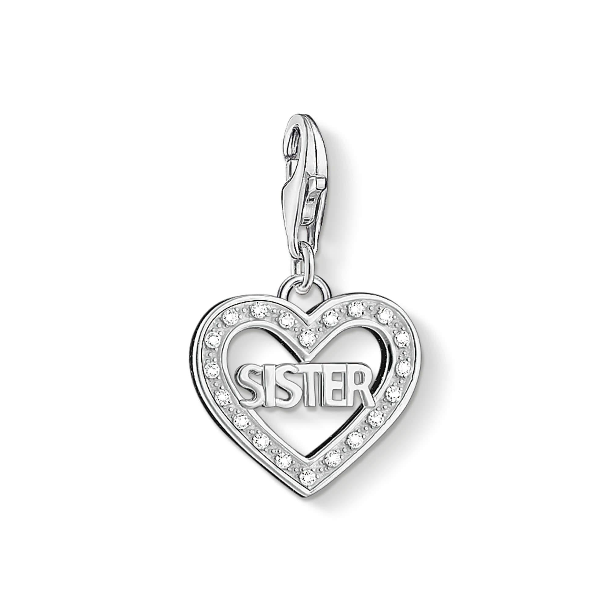 Charm Pendant SISTER