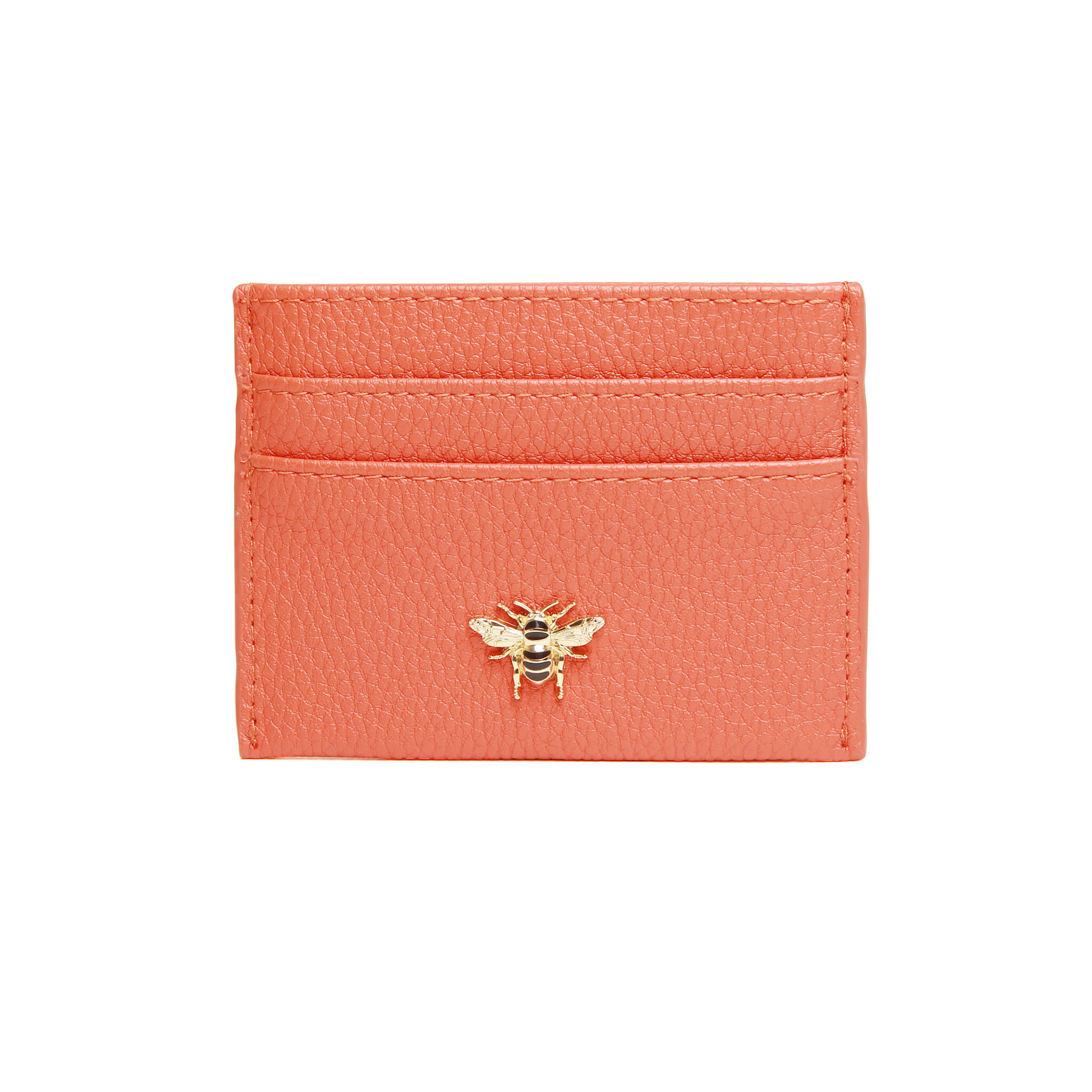 Bow Card Holder In Orange