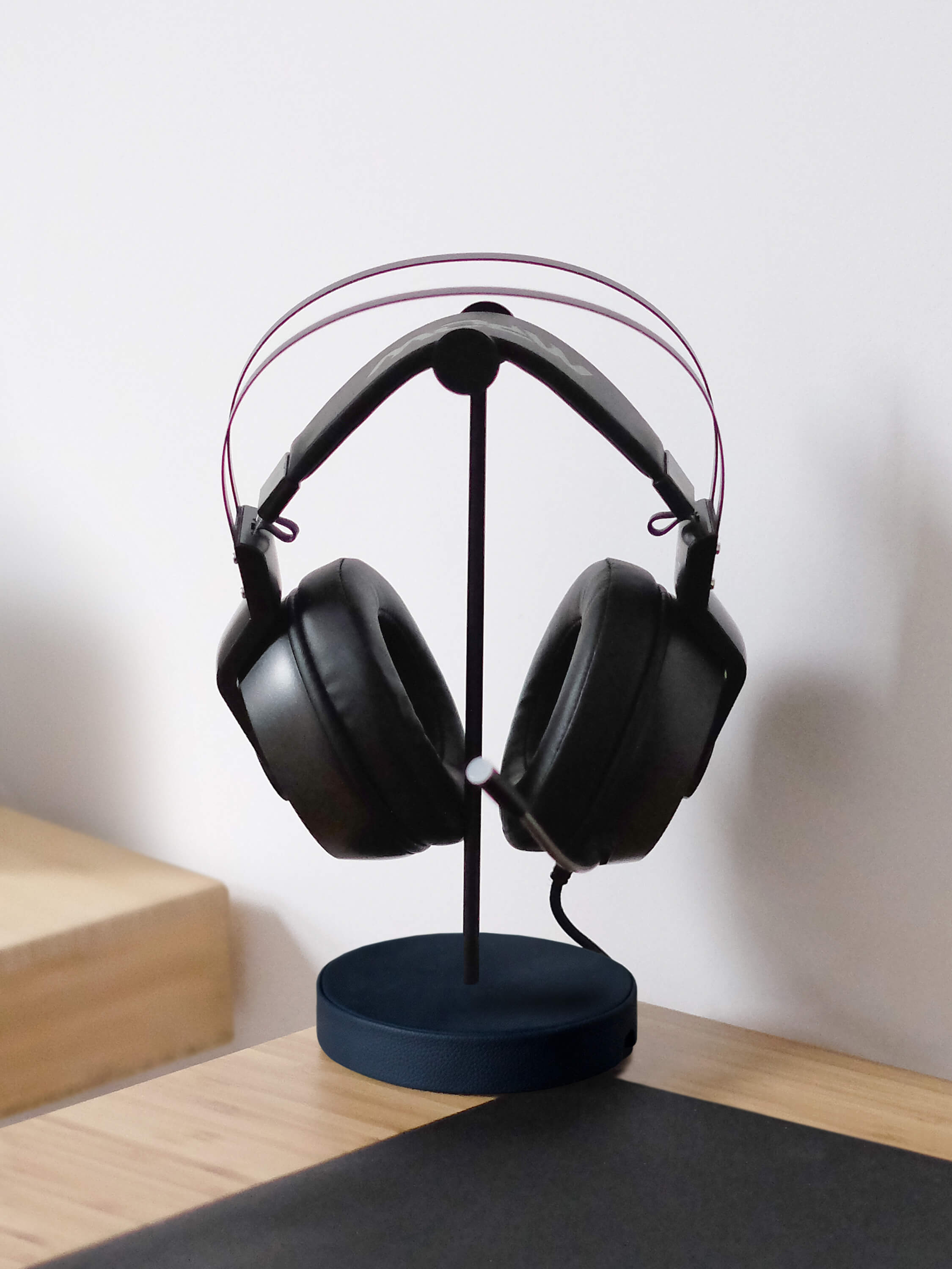 Navy Headphone Stand