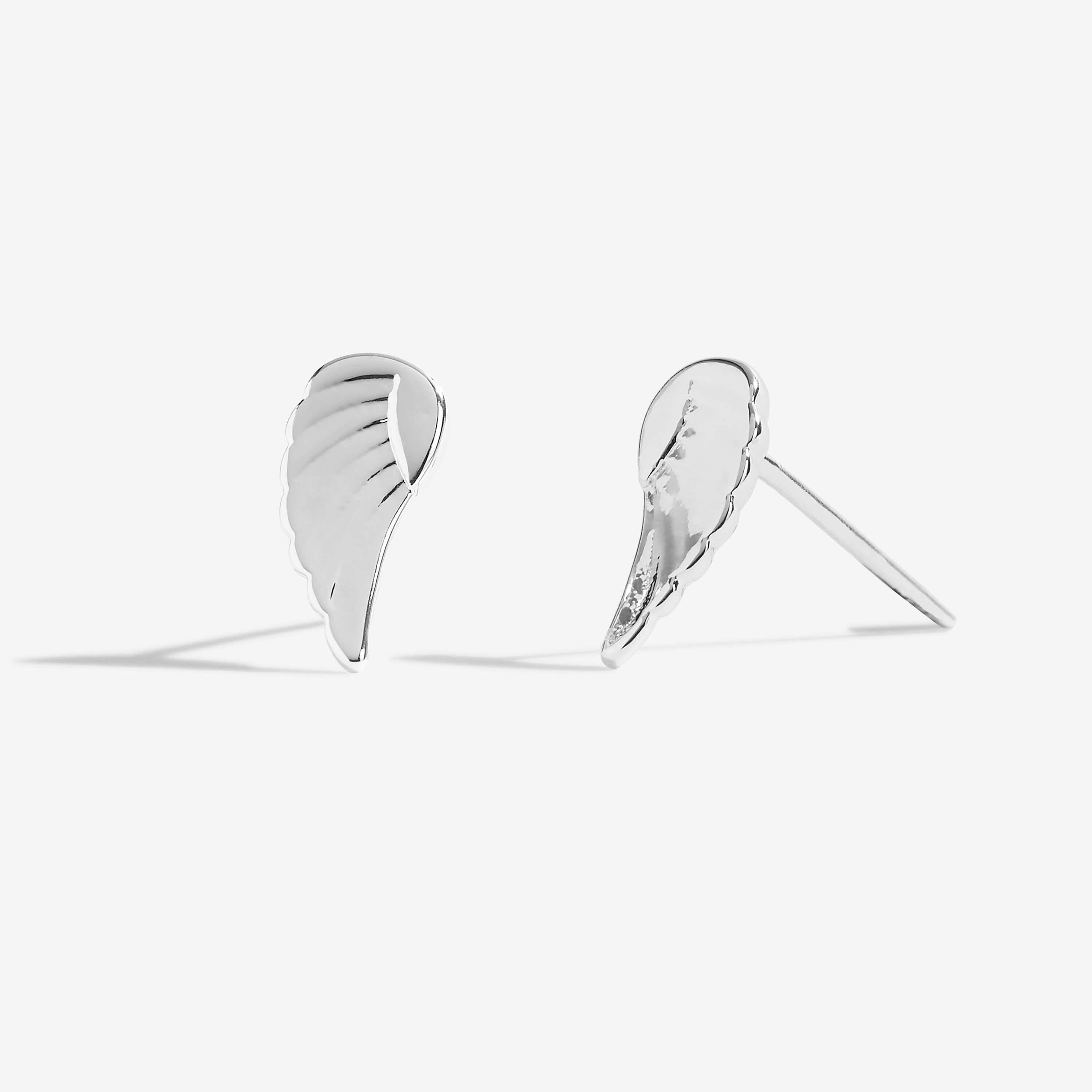 Treasure The Little Things | Guardian Angel | Silver | Earring Box