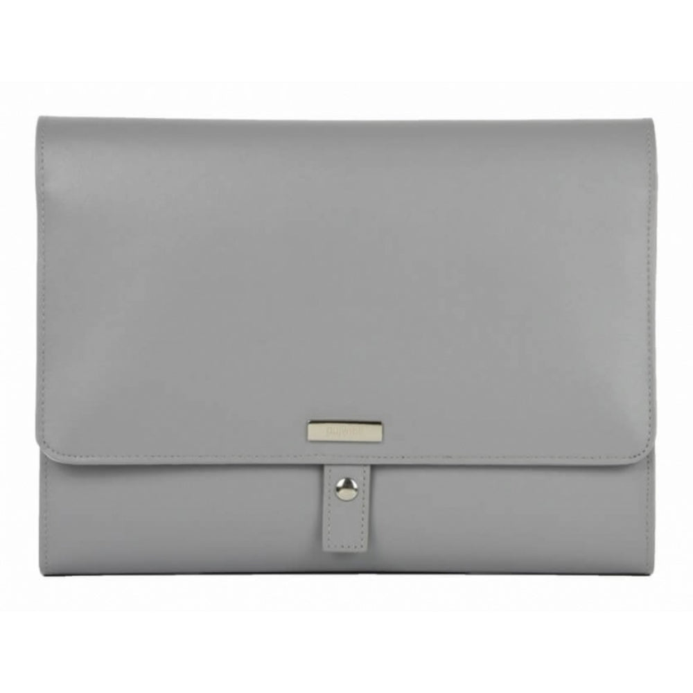 Grey Premium Leather Jewellery Portfolio