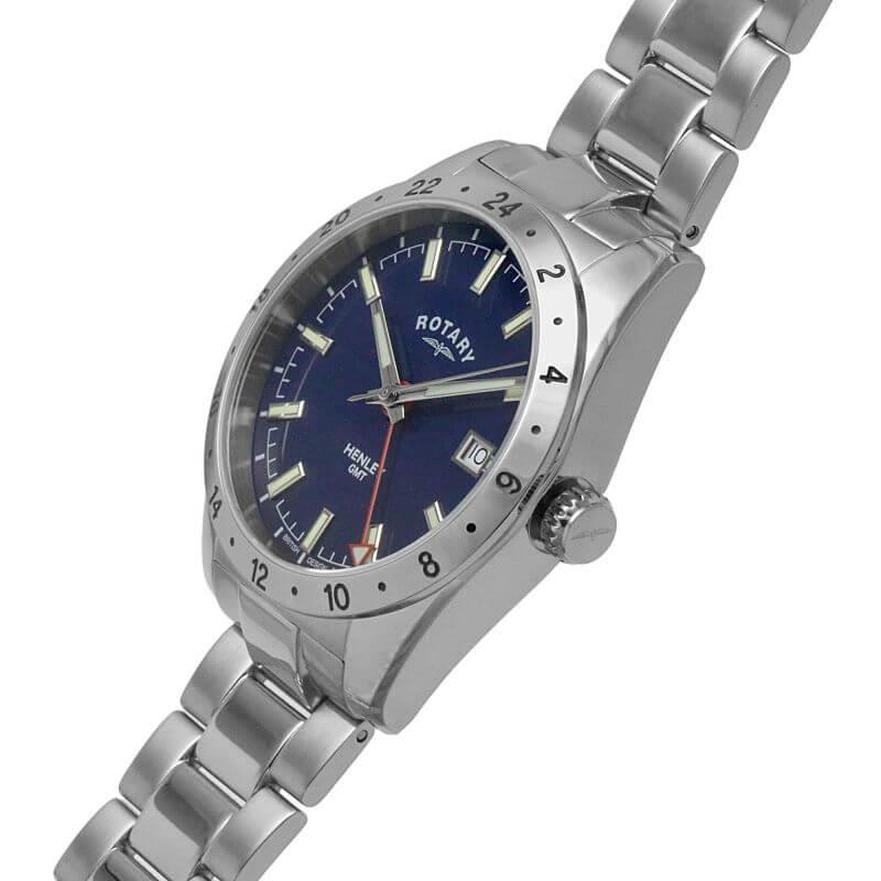 Henley GMT Swiss Movement Blue Dial Gents Watch