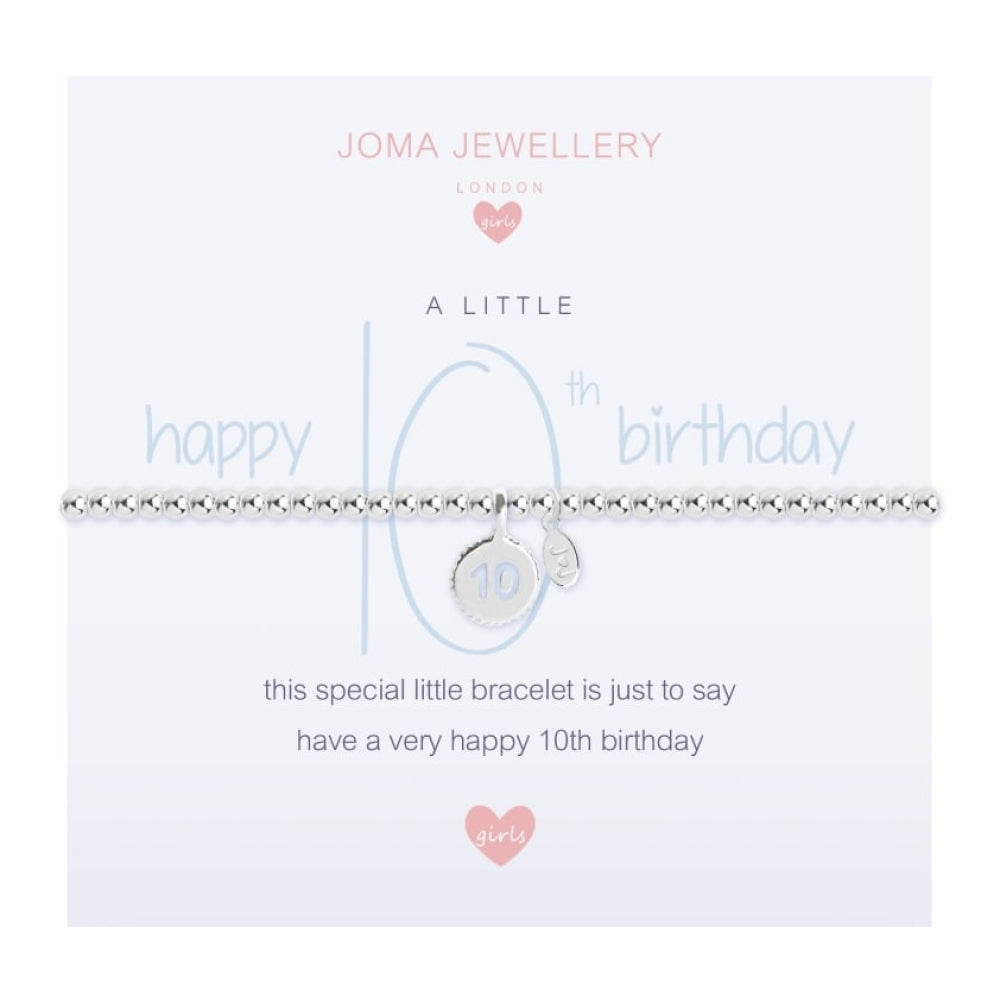 A Little HAPPY 10th BIRTHDAY Bracelet