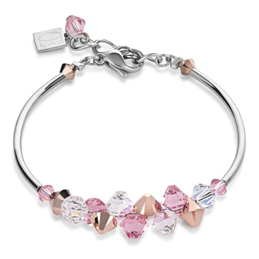 Ladies Swarovski Crystal Cluster Bracelet