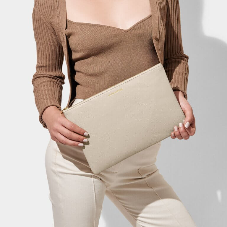Baby Large Organising Pouch | Light Taupe