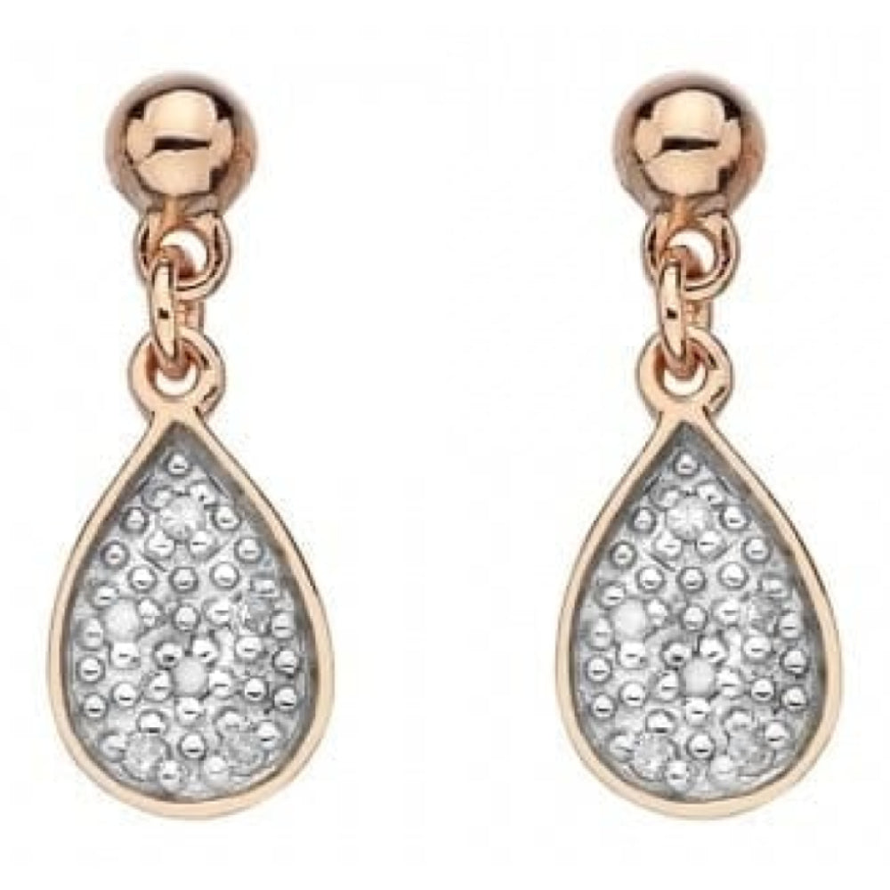 Hot Diamonds Stargazer Teardrop Earrings