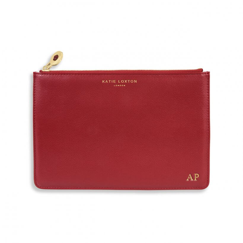 Birthstone Perfect Pouch | January | Garnet | Dark Red