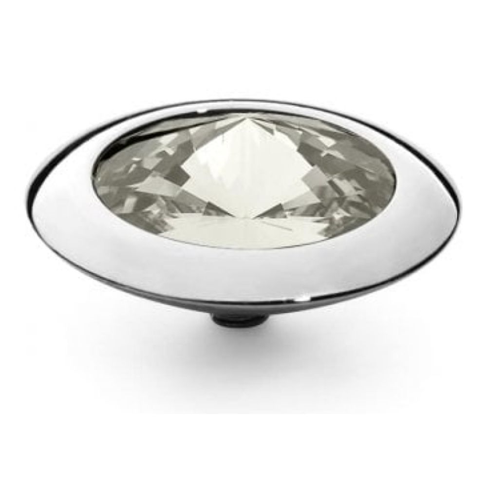 Famosa Silver 16mm Tondo Ring Top Silver Shade