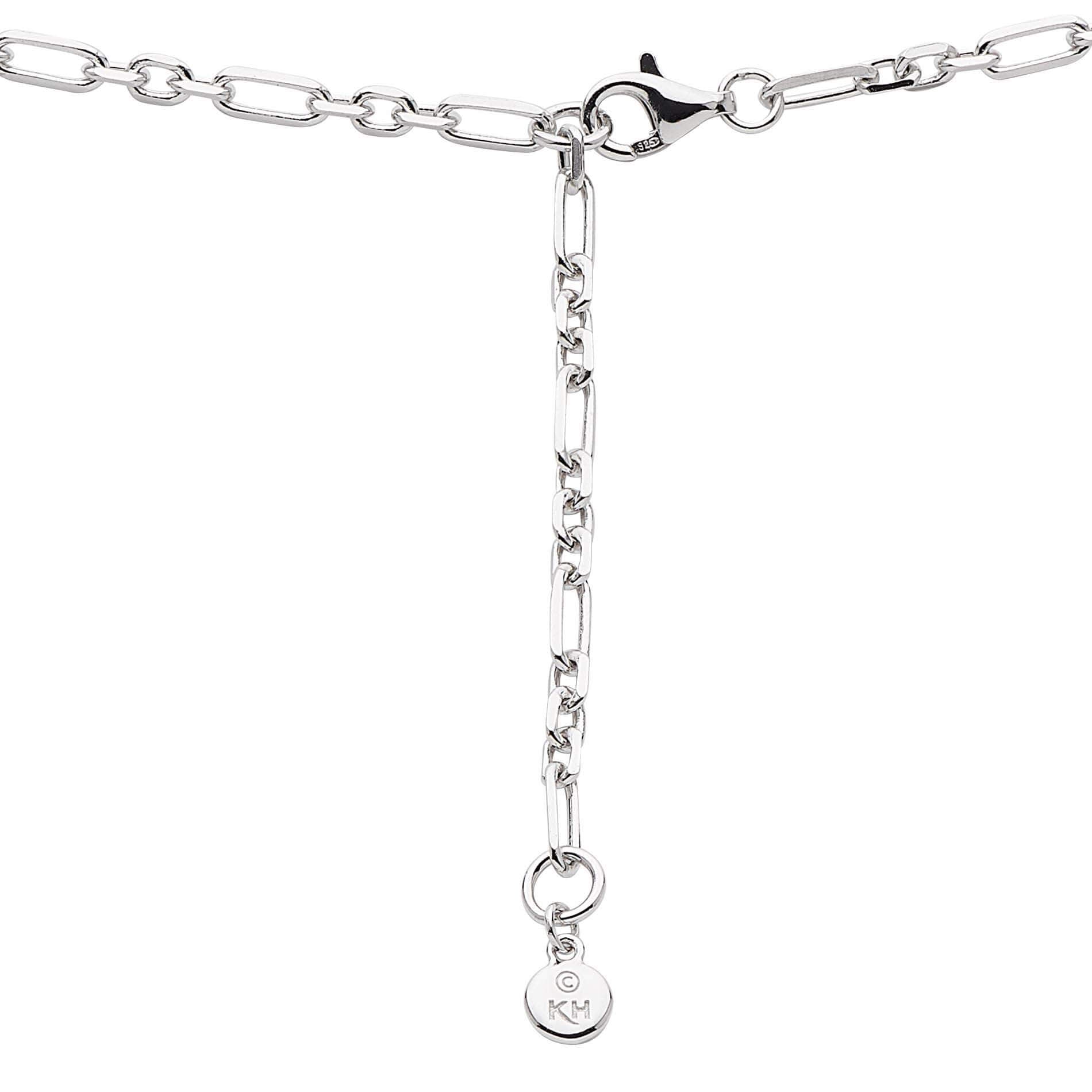Celeste Pave CZ Sun, Moon & Star Spinner Necklace