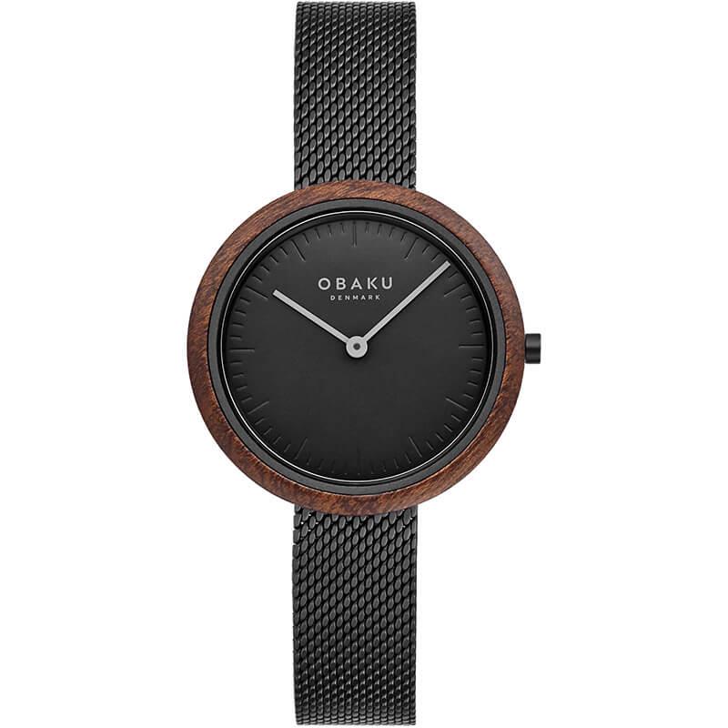 TRAE LILLE - CHARCOAL Ladies Ultra Slim Watch