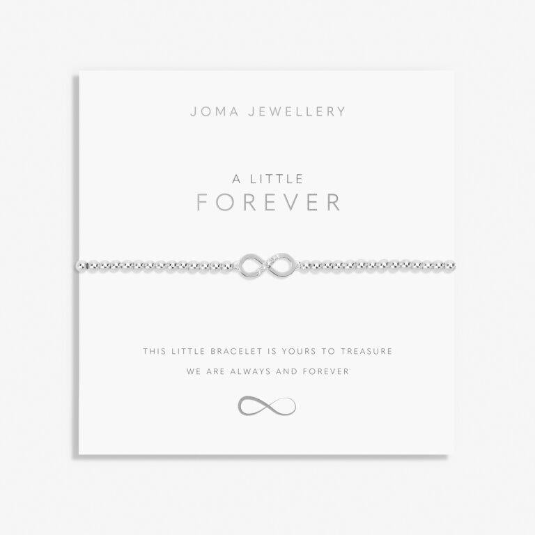 A Little 'Forever' Silver Plated Bracelet