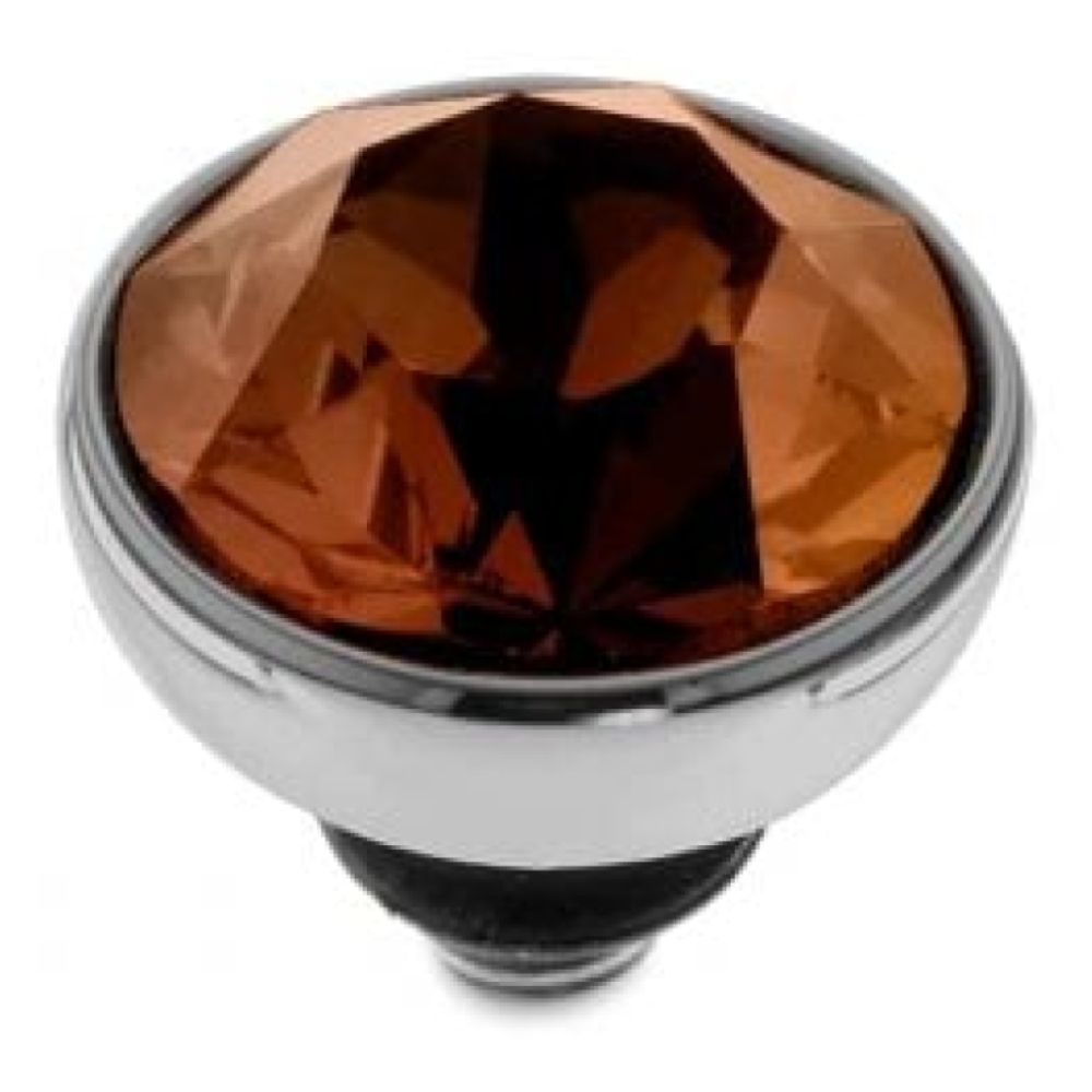 Famosa BOTTONE 8mm (S/P) Smoked Topaz