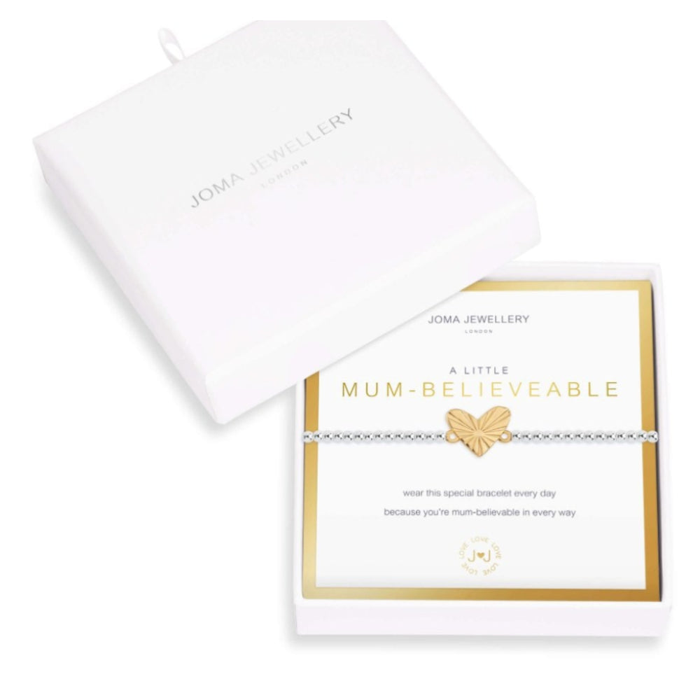 Beautifully Boxed A Littles | Mum- Believeable | Bracelet | 17.5cm Stretch