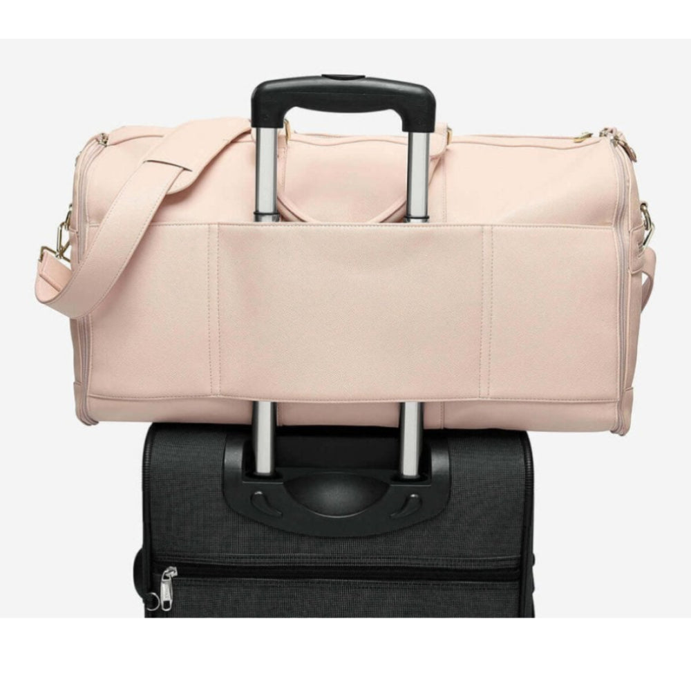 Blush Pink Zipped Suit Bag