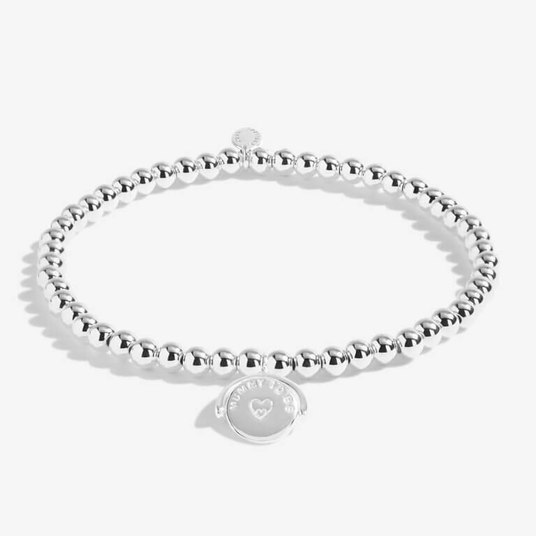 Spinning Boxed A Little 'Mummy To Be Forever Family' Bracelet