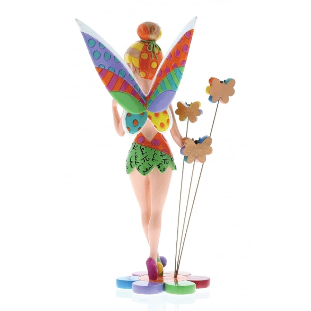 Tinker Bell On Flower Figurine