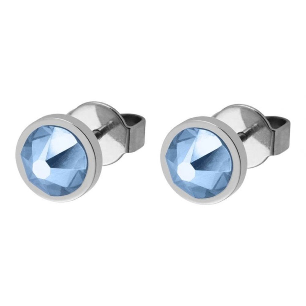 Ear Stud Canino (S/P) Light Sapphire