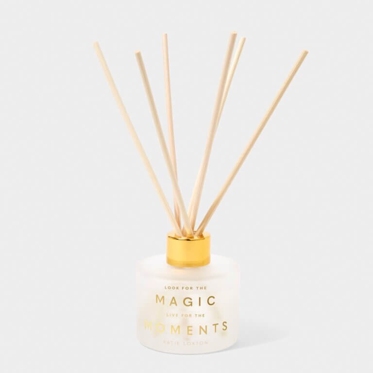 Sentiment Reed Diffuser | Look For The Magic Live For The Moments | English Pear And White Tea