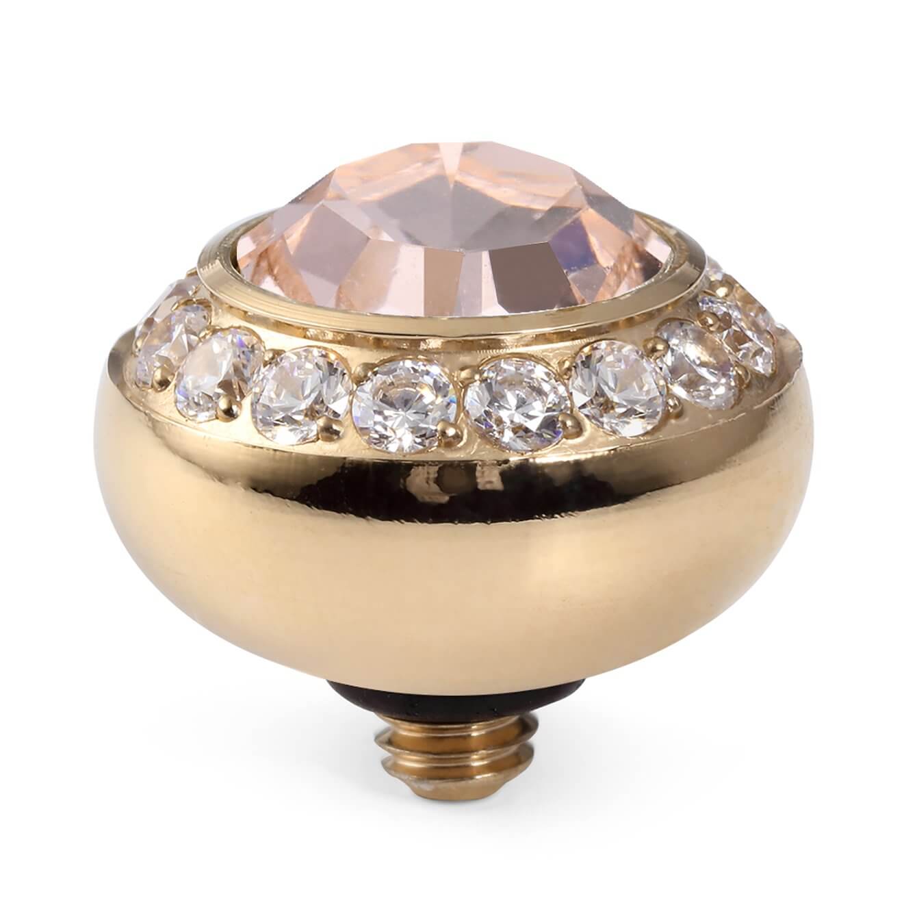 Tondo Deluxe (G/P) 10mm Gold Quartz Top