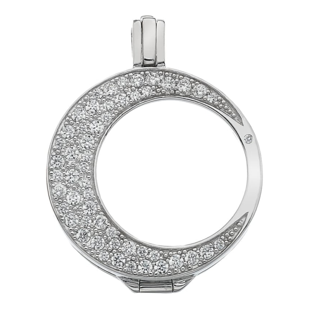 Mezzaluna Sterling Silver Keeper - 25mm
