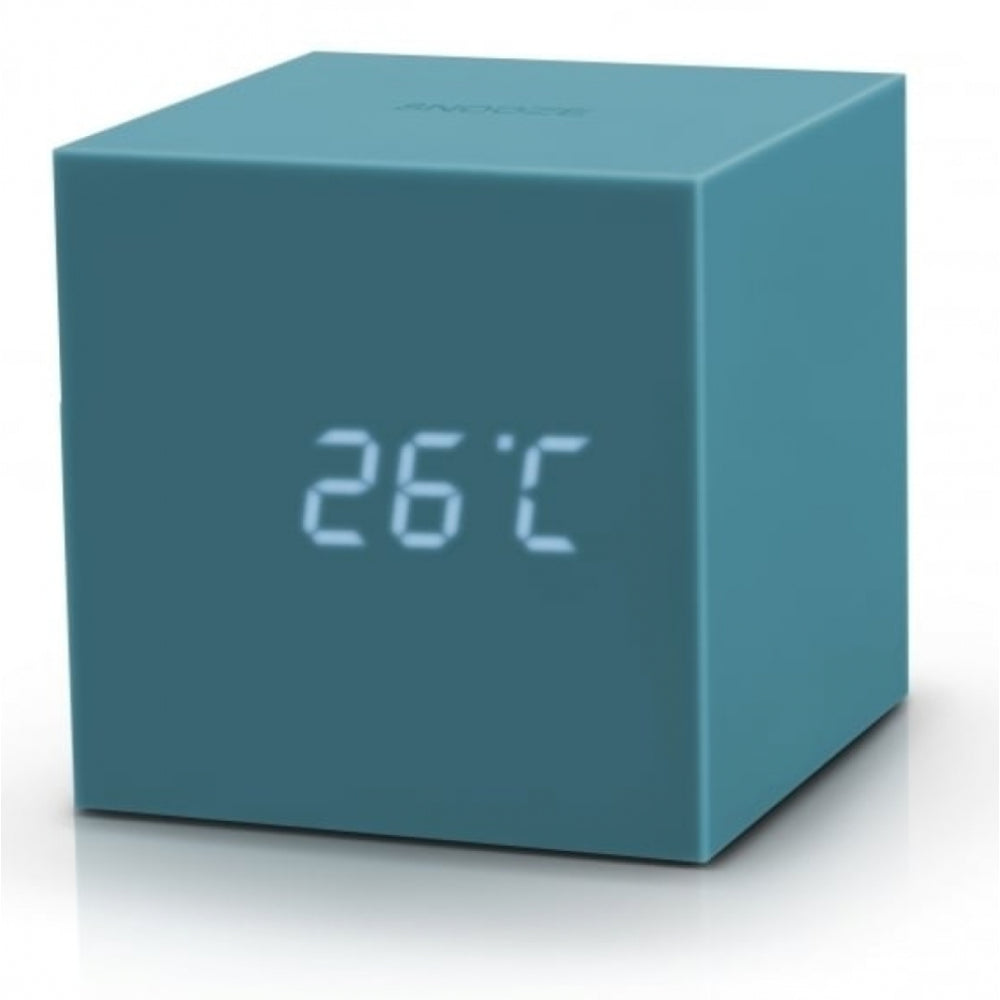 Gravity Cube Click Clock ������ Teal