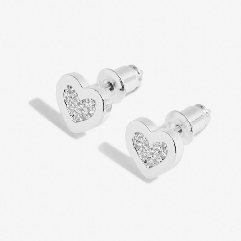 Beautifully Boxed A Little Earrings | Love You | Silver | Earring Box