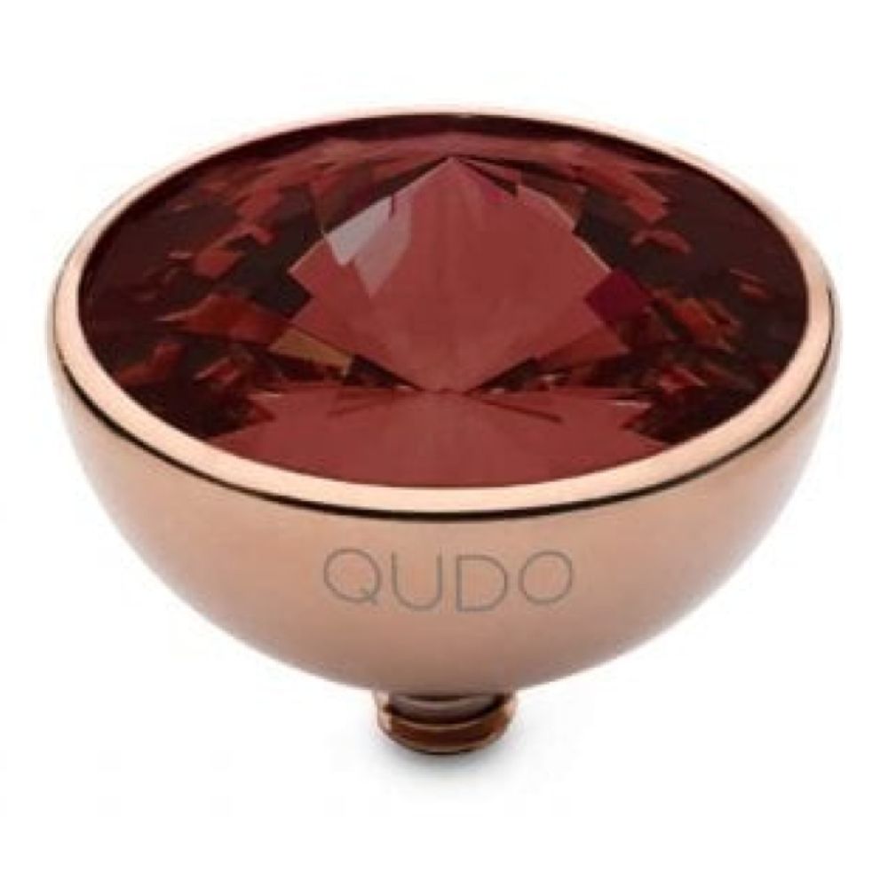 Famosa Rose Gold 13mm Bottone Ring Top Siam