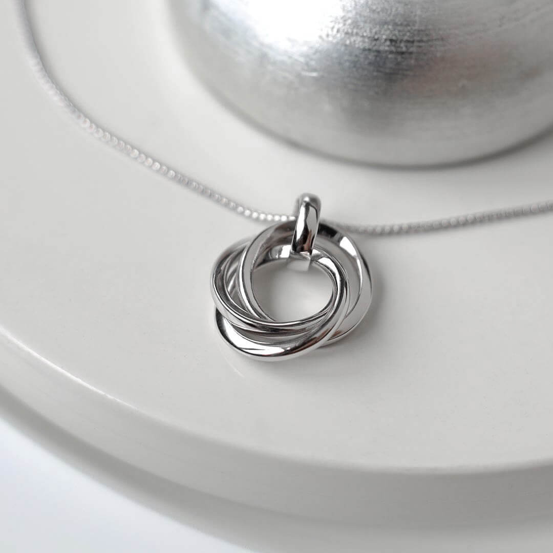 Bevel Trilogy Necklace
