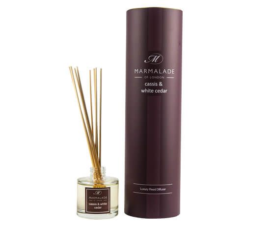 Cassis & White Cedar 100ml Reed Diffuser