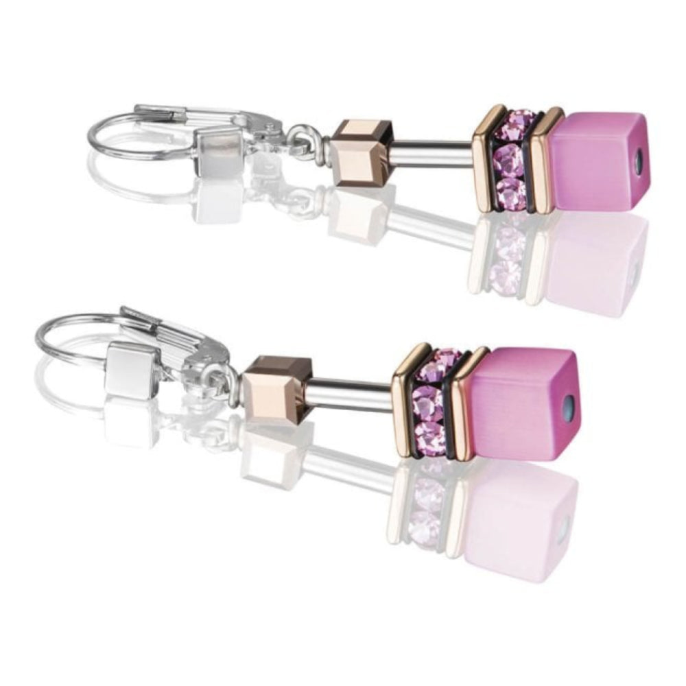 Light Rose Pierced Earring