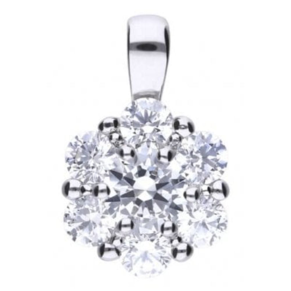 Floral Shape Pendant Necklace