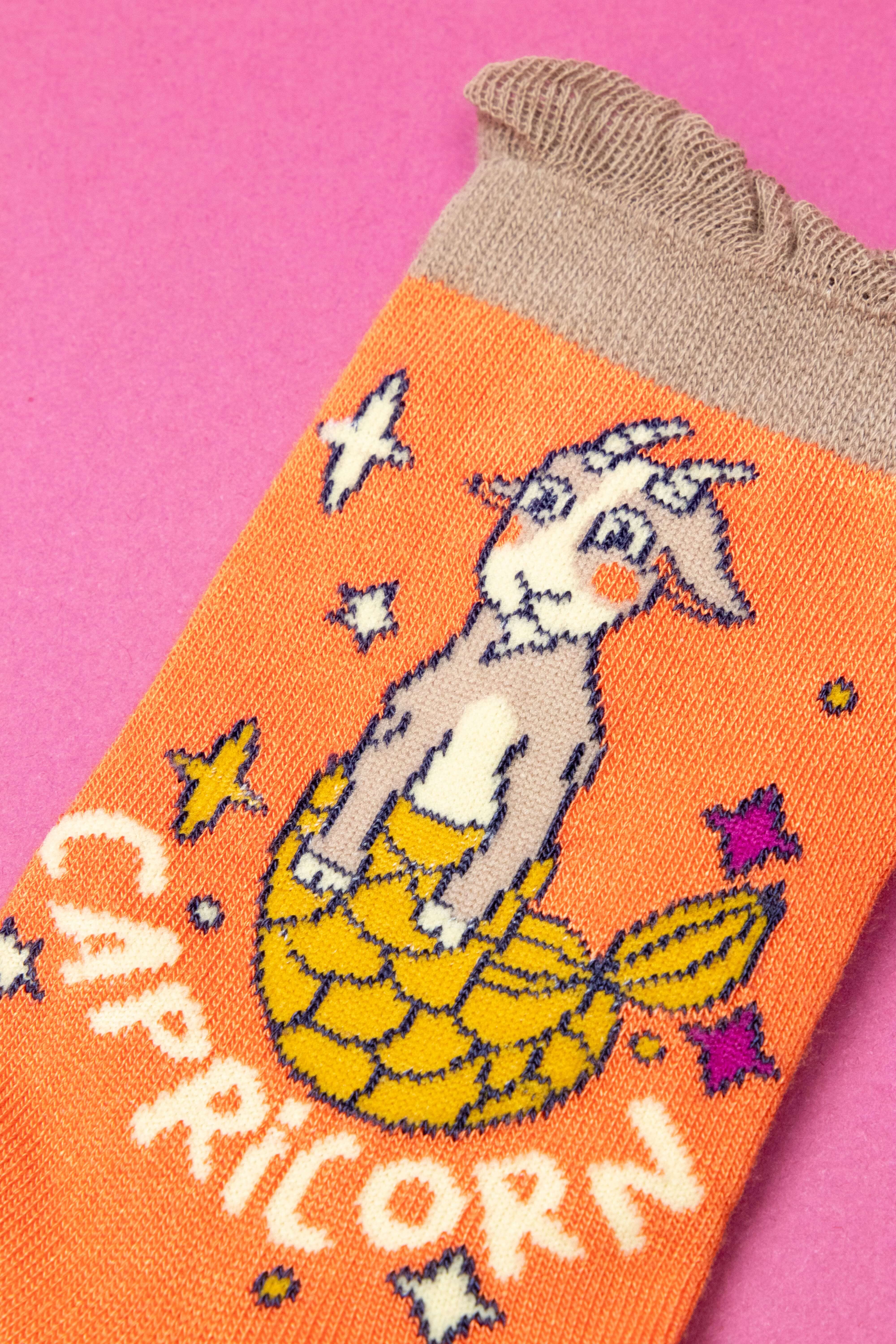 Zodiac Ankle Socks Capricorn (22nd Dec - 19th Jan)