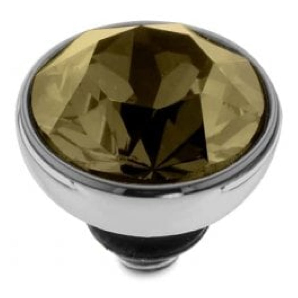 Famosa BOTTONE 8mm (S/P) Smoky Quartz