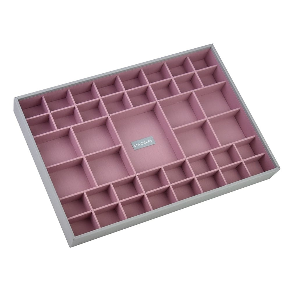 Dove Grey & Antique Rose Supersize 41 Section Stacker