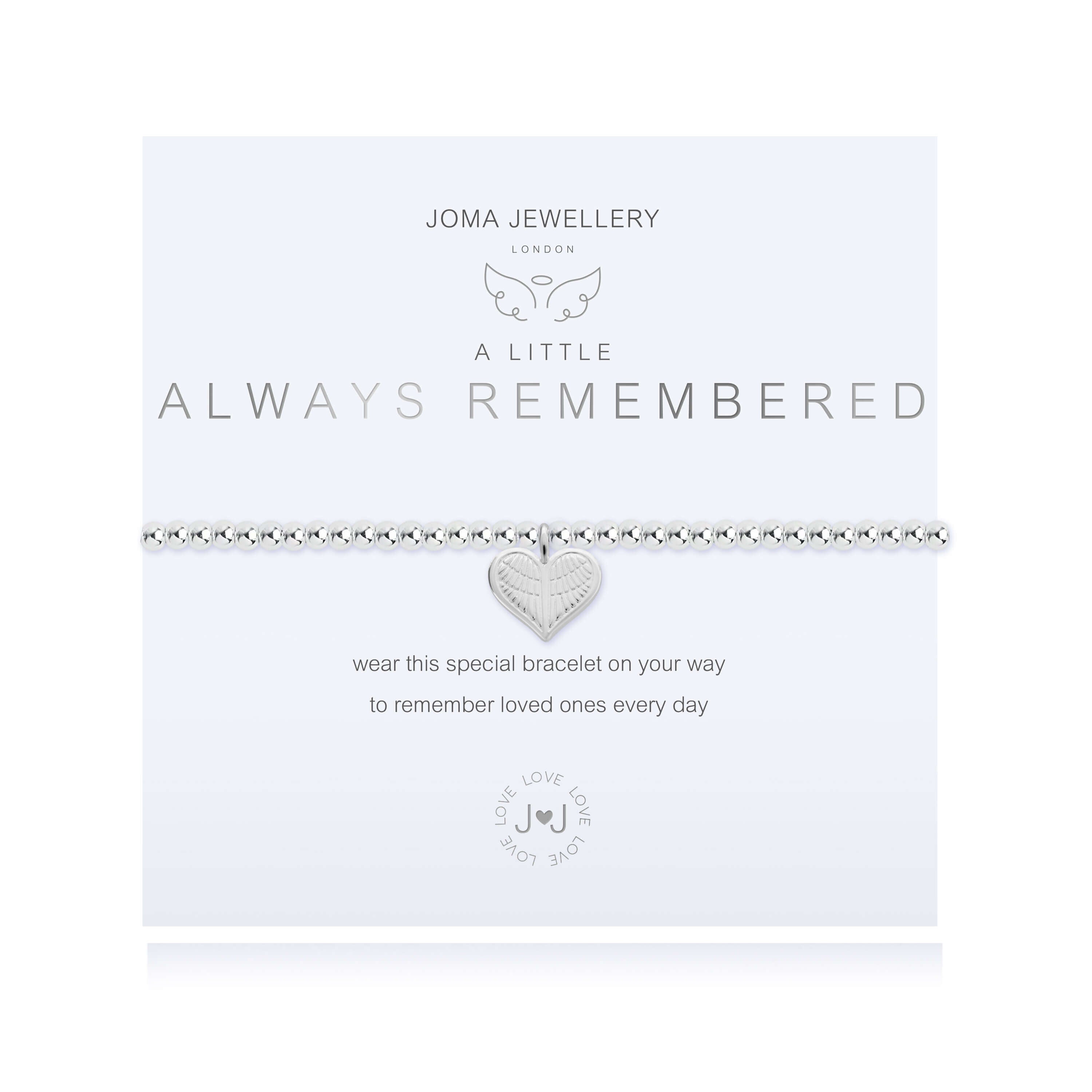 A Little | Always Remembered | Silver | Bracelet | 17.5cm Stretch