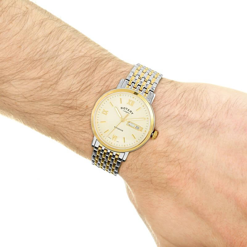 Two Tone Gold Windsor Gents