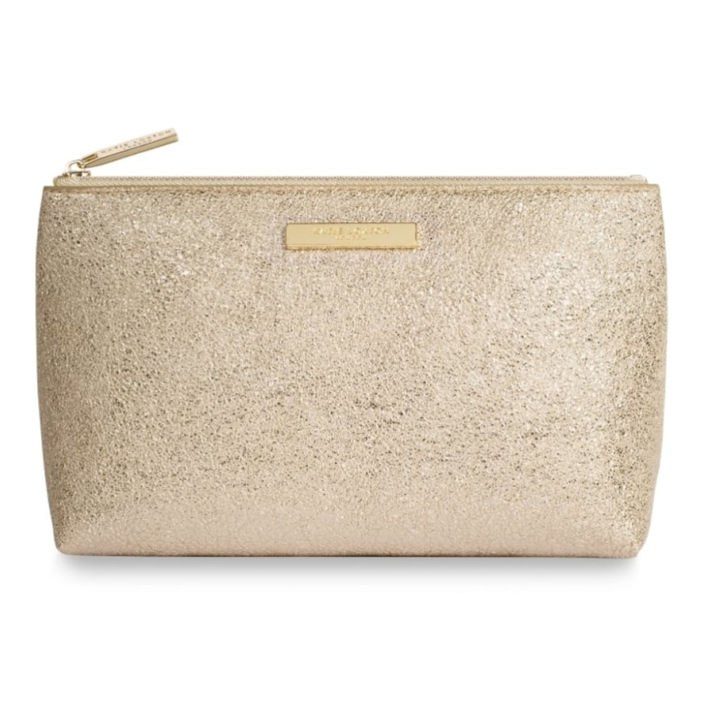MIA MAKE-UP BAG - metallic gold - 22x14x9.5cm