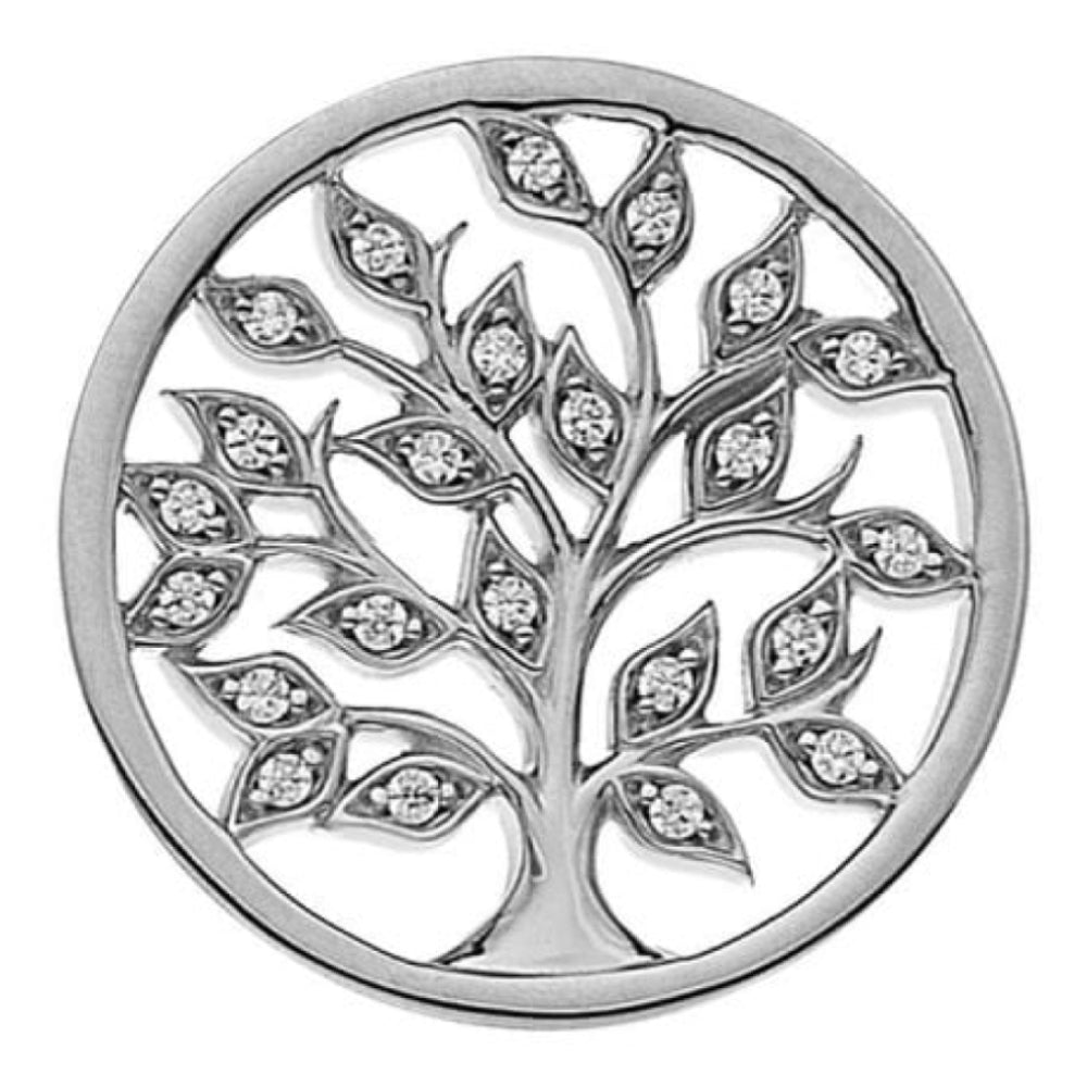 25mm Sterling Silver with Sparkle Balance & Harmony Reversible Coin