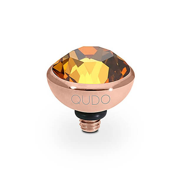 Interc Bottone RG Light Amber 10mm Top