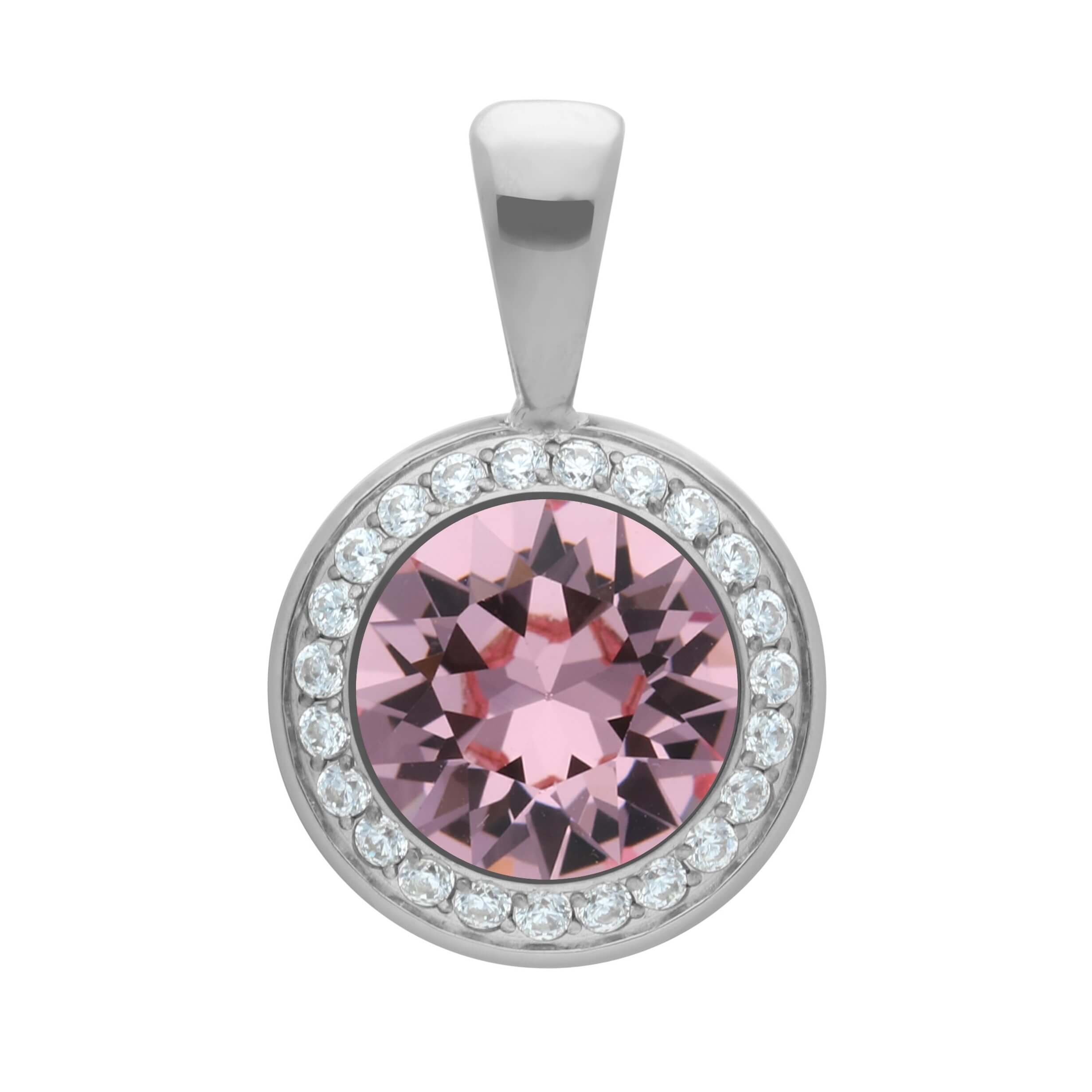 Light Rose Pendant TONDO Deluxe 13mm (S/P)