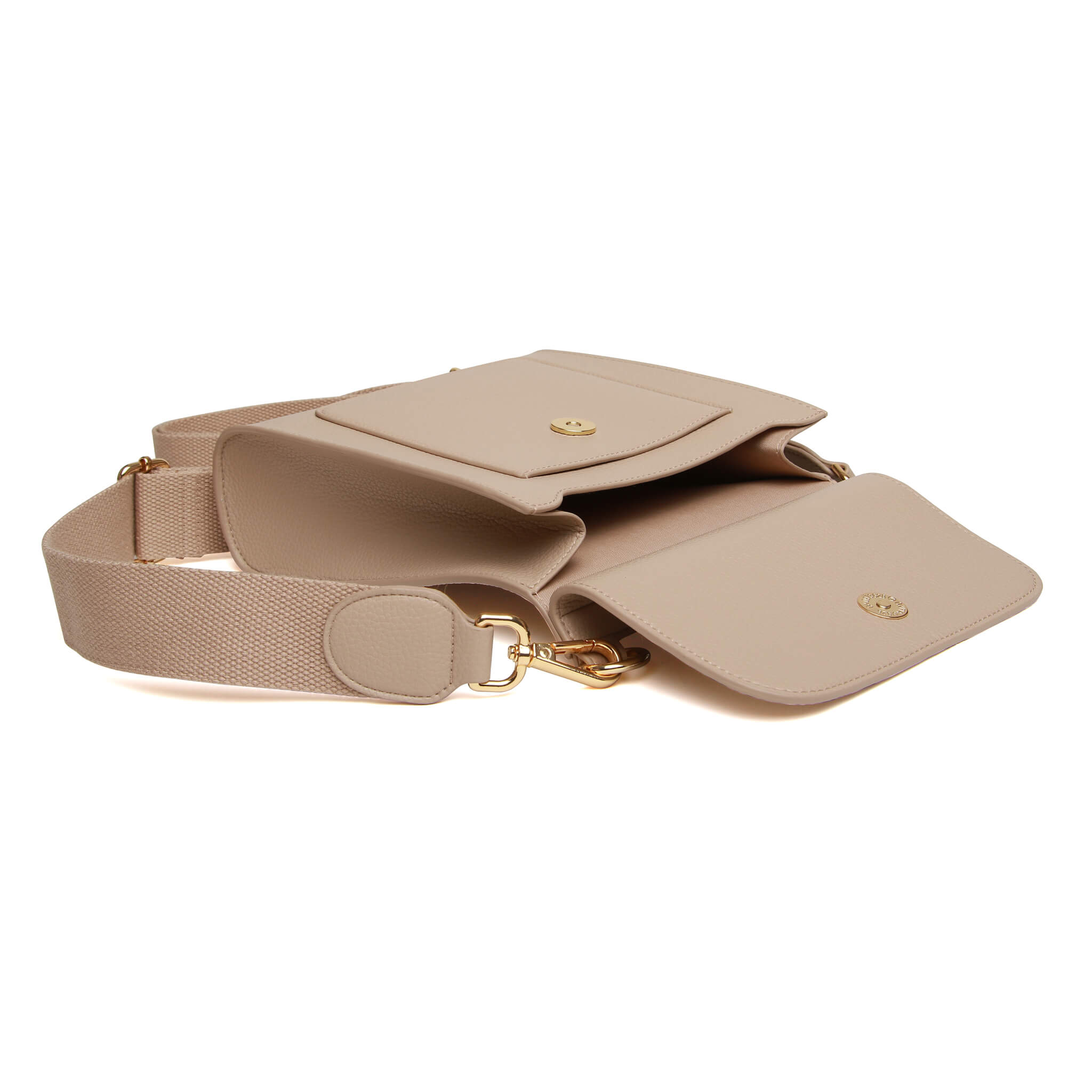 Bloomsbury Cross Body Bag In Stone